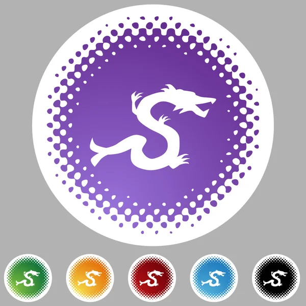 Chinese Zodiac Sign Icon — Stock Vector