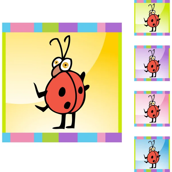 Ladybug — Stock Vector