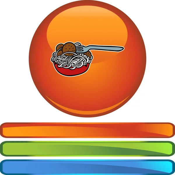 Spaghetti web icon — Stock Vector