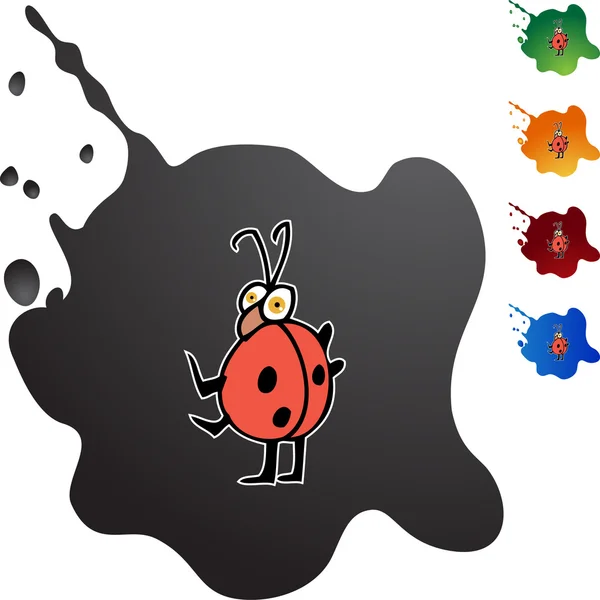 Ladybug — Stock Vector