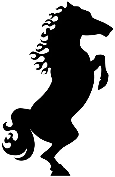 Icône de cheval d'étalon — Image vectorielle