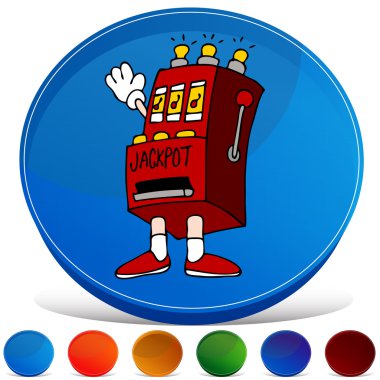 Slot makinesidir Gemstone düğme kümesi