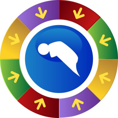 Aksiyon sopa rakam poz