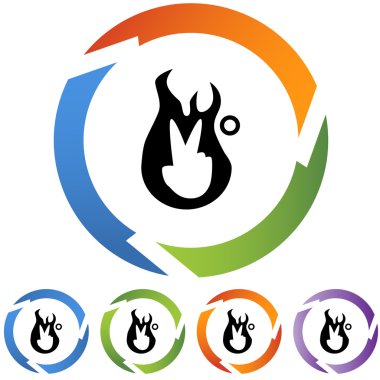 İkinci derece yanık web düğmesi