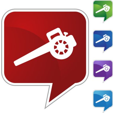 Yaprak üfleyici web düğmesi