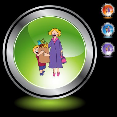 Yardım anne web simgesi