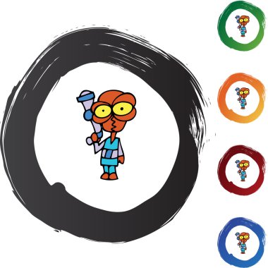 Uzaylı istilacı web simgesi