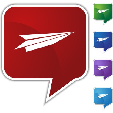 kağıt uçak simgesi