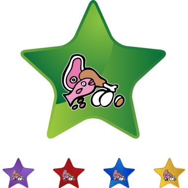 Et kutsal kişilerin resmi düğme