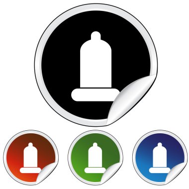 Prezervatif düğme simgesi