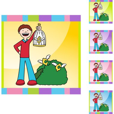 Kuş türü el web simgesi