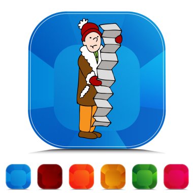 Uzun bir liste Gemstone düğmesini ayarla