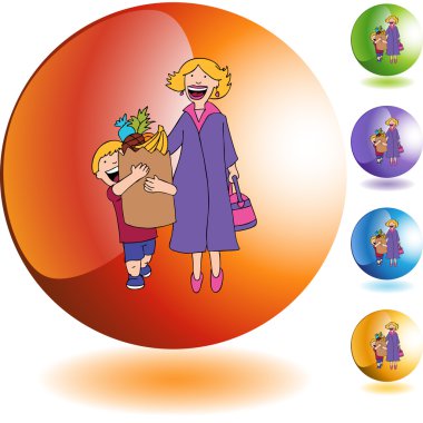 Yardım anne web simgesi