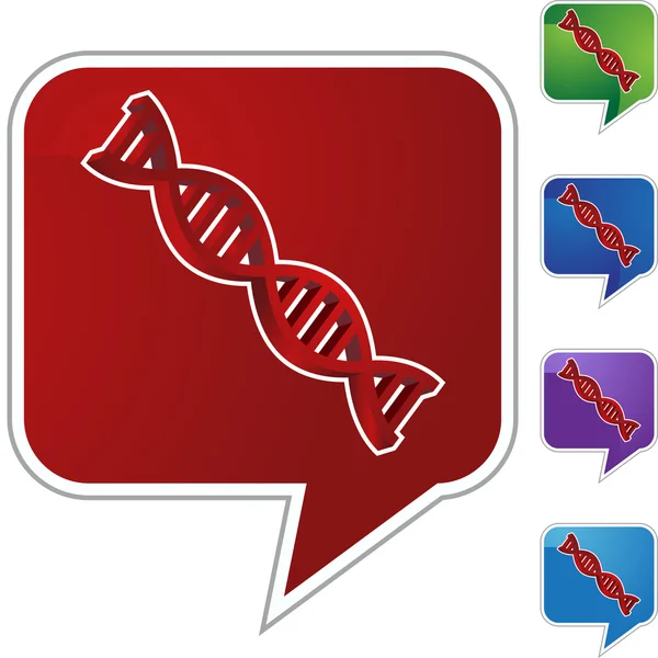 Genetic Code web icon — Stock Vector