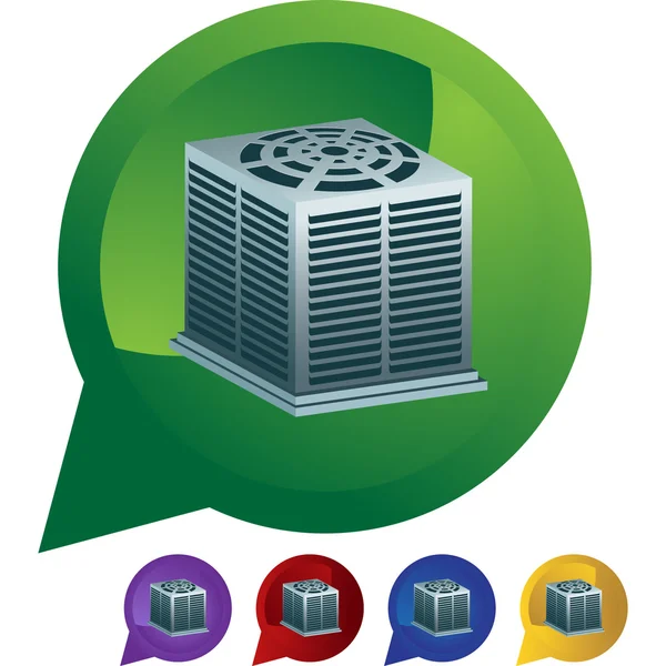 Air Conditioner web pictogram — Stockvector