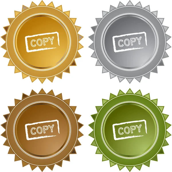 Copy web icon — Stock Vector