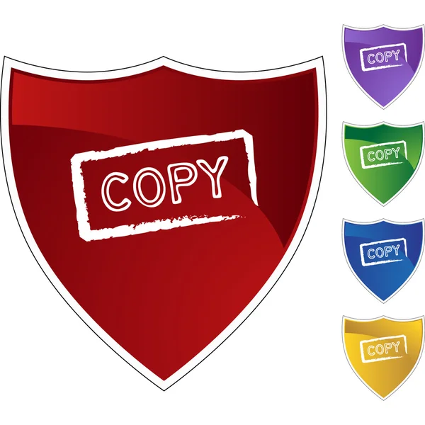 Copy web icon — Stock Vector