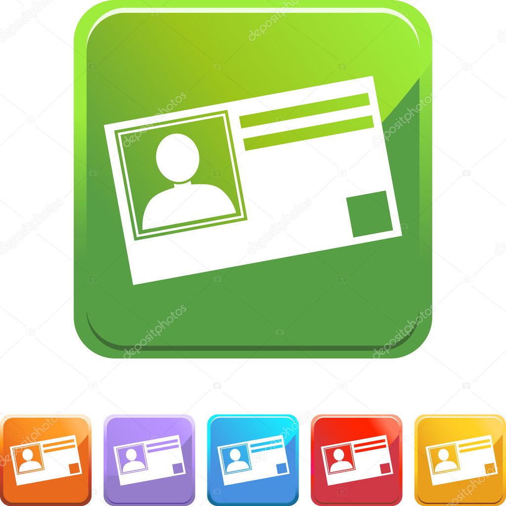 Identification Card web button