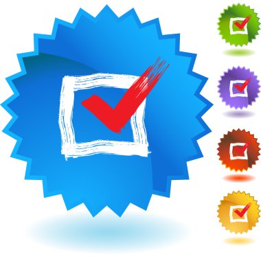 Onay kutusu web simgesi