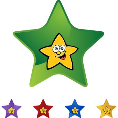 Yıldız yüz web simgesi