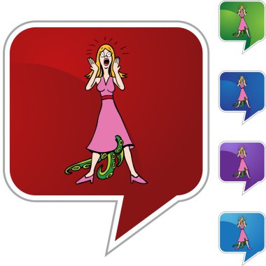 Cinsel yolla bulaşan hastalıklı kadın