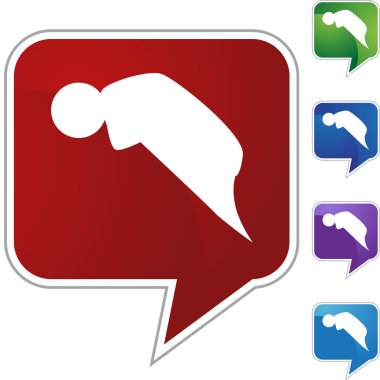 Aksiyon sopa rakam poz