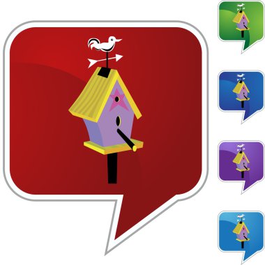 Kuş yuvası web simgesi