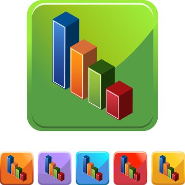 Çubuk grafik web düğmesi