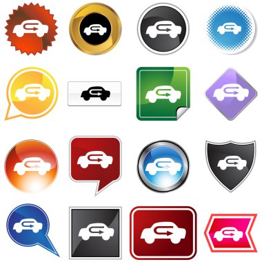 hava sirkülasyonu Icon set