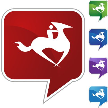 atın jokeyi simgesi