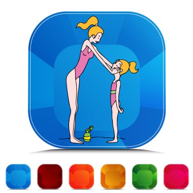 Childs'ın yüz için güneş koruyucu uygulamak