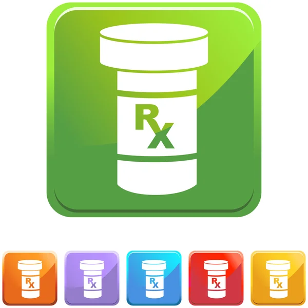Ícone da web de medicação —  Vetores de Stock