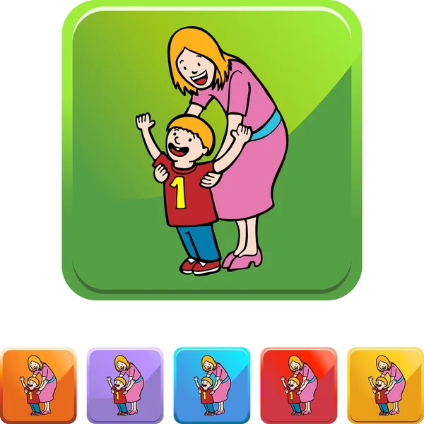 Yürümeye başlayan çocuk web simgesi