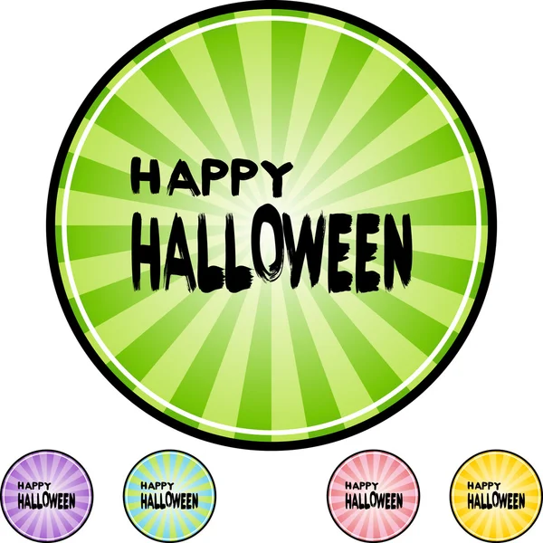 Halloween web pictogram — Stockvector