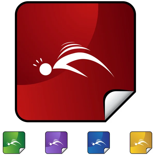 Saisie icône web — Image vectorielle