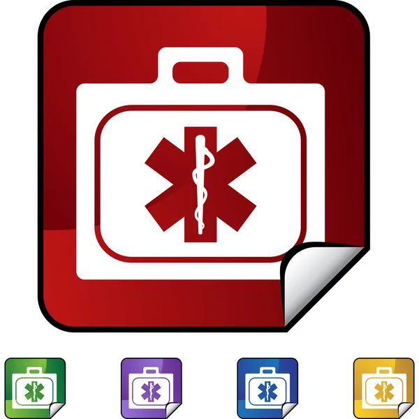 Medical Kit  web icon — Stock Vector