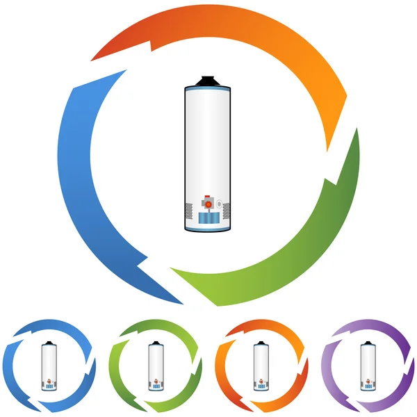 Water Heater web pictogram — Stockvector