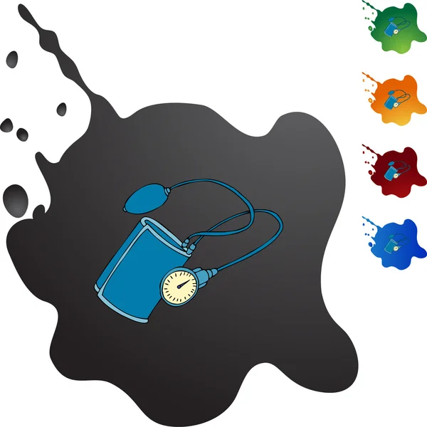Dispositivo de pressão arterial —  Vetores de Stock