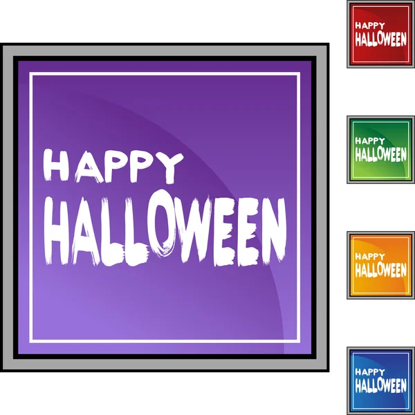 Halloween web pictogram — Stockvector