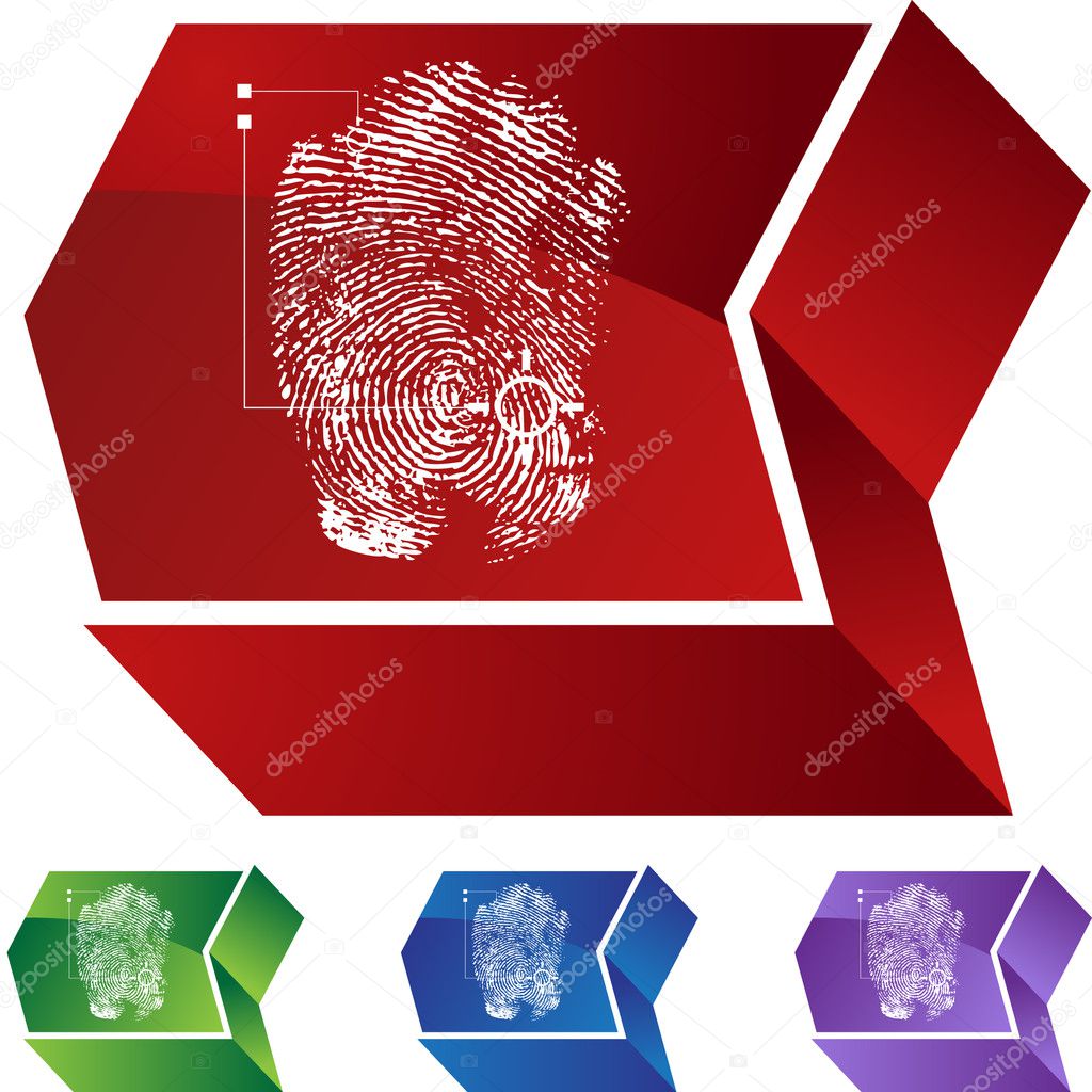 Thumbprint web icon