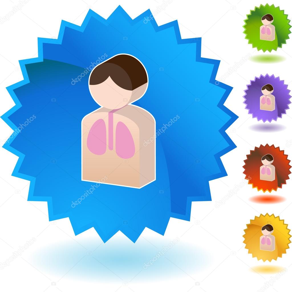 Lung Patient web icon