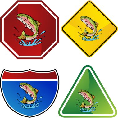 Alabalık web simgesi