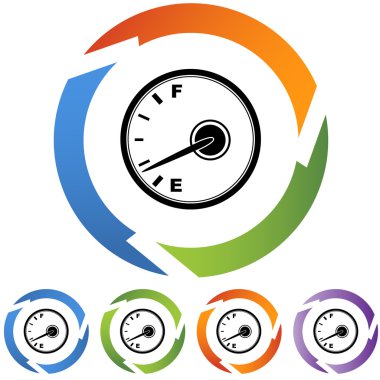 Yakıt göstergesi web simgesi