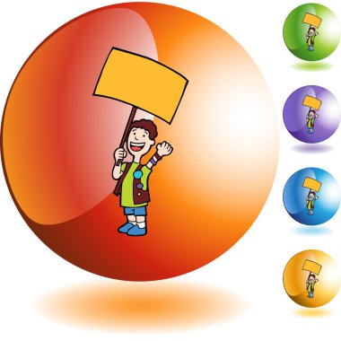 Web simgesi protesto