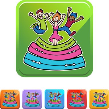 Yatak atlama web simgesi