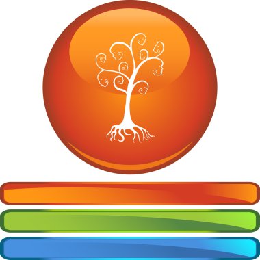 Aile ağacı düğmesi