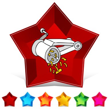 Izgara peynir Gemstone düğmesini ayarla