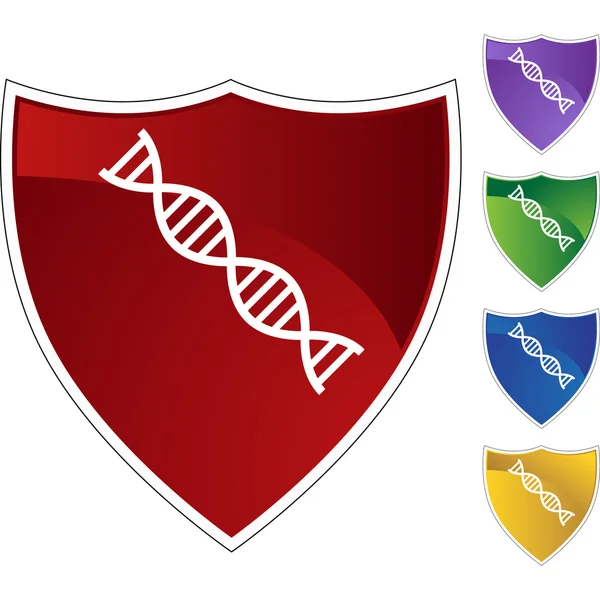 DNA Strand web icon — Stock Vector