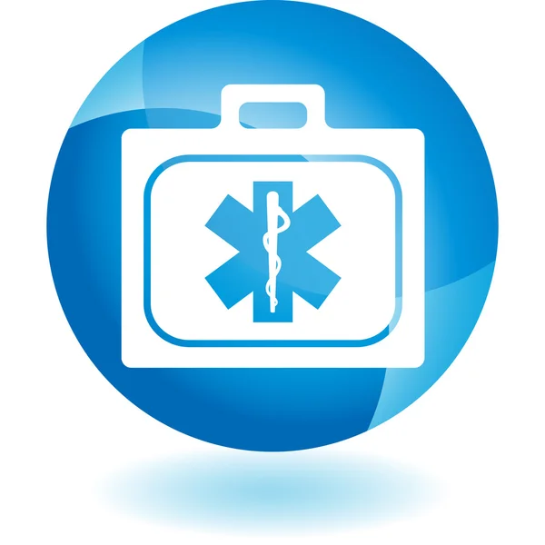 Medical Kit web icon — Stock Vector