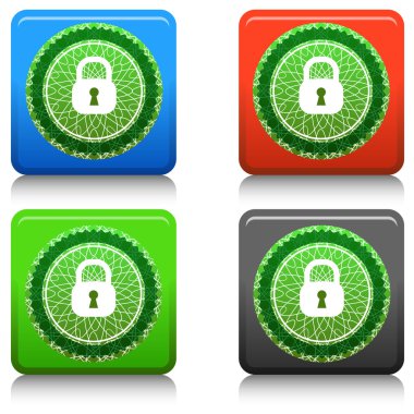 Kilit güvenlik mührü